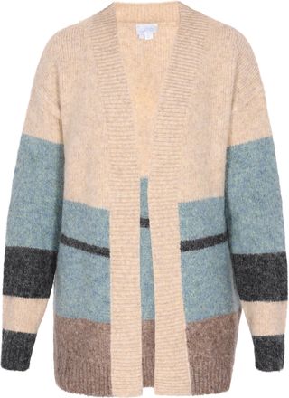 Usha Vest Dames Beige Veelkleurig