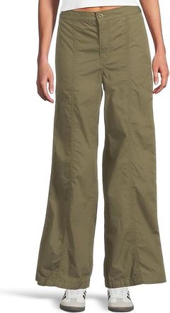 Levi's Baggy Parachute Womens Casual Pants Ivy Green : XS L, Cotton