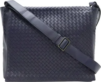 Bottega Veneta Intrecciato Messenger Bag (Authentic Pre-Loved)