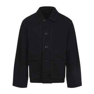 Christophe Lemaire Hombre, Chaquetas, Negro, Talla: S