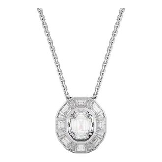 Swarovski Hanger Unisex Mesmera Wit Rhodium 5669915 - unisex - Kettingen - Grijs - ONE Size - Accessoires