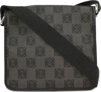 Loewe 2011 monogram padlock cross body bag - Grey