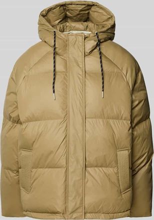 Lollys Laundry Steppjacke mit Kapuze Modell Shelby in Khaki, Größe XL