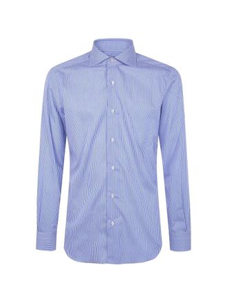 Barba Classic Cotton Twill Stright Bacchetta Shirt
