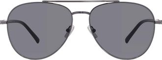 Ferragamo Grey Pilot Mens Sunglasses SF316S 027 61