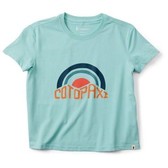 Cotopaxi Sunset Embers T-Shirt T-Shirt f&uuml;r Damen | t&uuml;rkis/blau