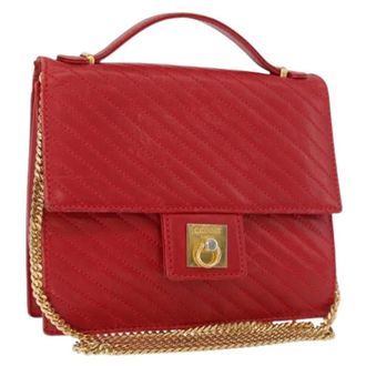Celine Pre-owned Shoulder Bags, female, Red, Size: ONE SIZE Pre-owned Vintage Shoulder Bag