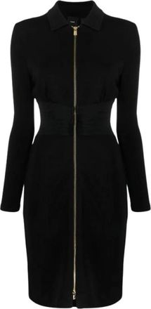 Pinko Pinko, Kleedjes, Dames, Zwart, L, Pinko - Jurken > Damesjurken > Midi Jurken