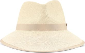 Max Mara Rodesia Hat - Dames - Hoeden - Beige - 57 CM - Polyester - Accessoires