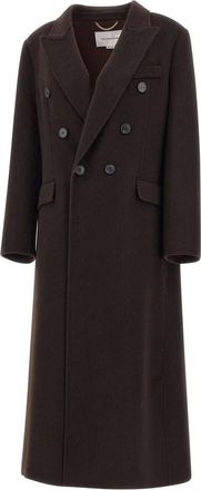 Victoria Beckham Mujer, Abrigos, Marrón, Talla: S