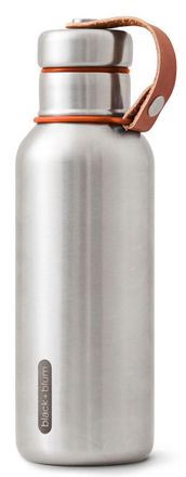 black+blum Isolierte Wasserflasche Briton aus Edelstahl 500 ml - Orange