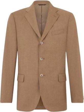Brooks Brothers Virgin Wool Blazer - Heren - Blazers - Beige - 4XL - Jassen