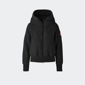 Canada Goose Chilliwack Bomber Kind Fleece (Women, Black, XS)