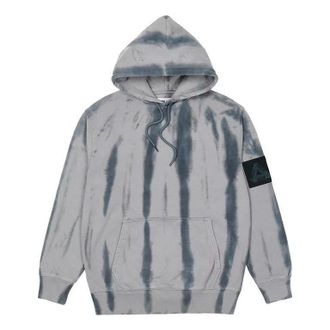 Palace FW22 Zebra Tie Dye Hoodie Blue P22CS092