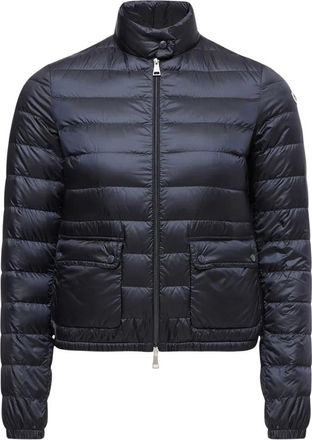Moncler Dames, Jassen, Blauw, Maat: M Poliester