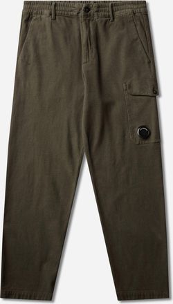 C.P. Company Men s Moleskin Stretch Cargo Pants Ivy Green