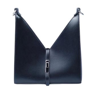 Givenchy Pre-owned Cut Out Leren Tas - Dames - Pre-owned - Zwart - Maat: ONE Size Leer