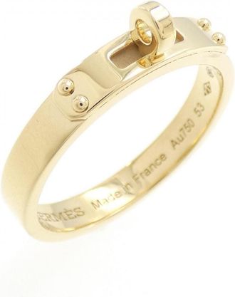 Herm&egrave;s Yellow Gold Yellow Gold (18K) Band Ring (Pre-Owned)