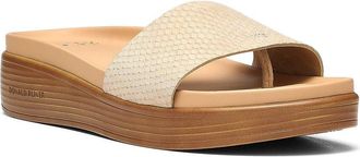 Donald J Pliner Fiji Leather Footbed Sandal