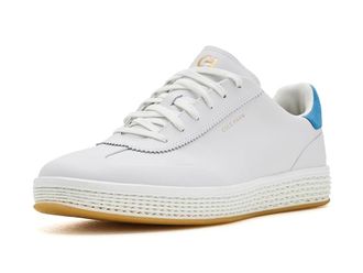 Cole Haan Grandpro Turf Skyweave Sneakers Mens Shoes White/Pacific Coast/White : 10.5 D - Medium, Leather