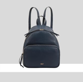 Paul Costelloe Womens Nasia Leather Backpack - Blue - One Size