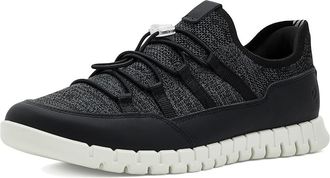 Ecco Gruuv Lite Easy Slip Toggle Sneakers Womens Shoes Black/Magnet : EU 43 (US Womens 12-12.5) M, Textile