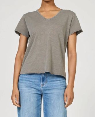Dear John Denim Womens Vanya Top In Dark Grey