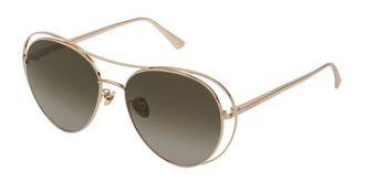 Nina Ricci SNR222 300V Womens Sunglasses Rose-Gold Size 56