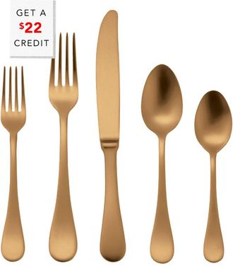 Mepra Brescia Oro 5Pc Place Setting With $22 Credit