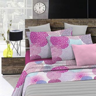 Italian Bed Linen Italian Bed Linen - Completo Letto Fantasy, 4 pezzi, Matrimoniale Soffioni
