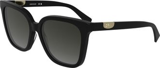 Longchamp Womens Sunglasses LO772S N 001 Black 55/17/140