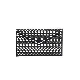 Alaia Pre-owned Leren Clutch - Dames - Vintage Clutch - Zwart - ONE Size - Leer - Vintage