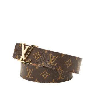 Louis Vuitton Pre-owned Reversible Monogram Belt - female - Louis Vuitton Vintage - Vintage Belts - Brown - ONE SIZE - Pre-owned