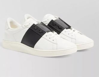 Valentino leather low-top sneakers