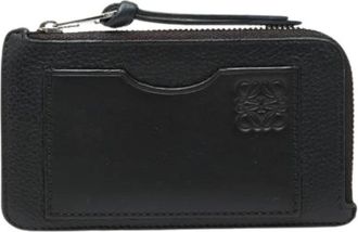 Loewe Pre-owned Wallets, male, Black, Size: ONE SIZE Pre-owned Card case