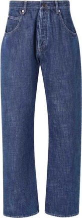 Jacquemus Le de-N&icirc;mes Tempo Jeans - Heren - Regular Fit Jeans - Blauw - W31 - Katoen - Jeans