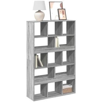 vidaXL Estanter&iacute;a De Madera De Ingenier&iacute;a Gris Sonoma 100x33x156,5 Cm Vidaxl