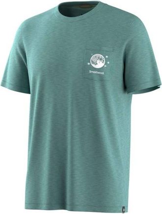 Smartwool Merino Hemp Blend Peak Pints Short Merinoshirt - Unisex | dusty teal