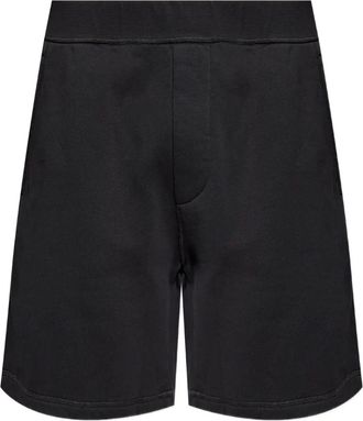Dsquared2 Shorts con vita elasticizzata - 974 BLACK