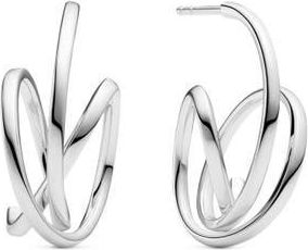 Sif Jakobs Jewellery Earrings Spirale Pianura in 925 Sterling Silver at Nordstrom, Size Small