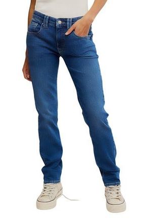 Free People Oracle Low Rise Slim Straight Leg Jeans in Skys The Limit at Nordstrom Rack, Size 28