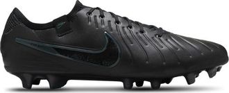 Nike Mens Legend 10 Elite FG - Soccer Shoes Black/Black/Deep Jungle Size 10.0