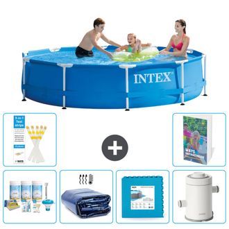 Intex Piscina Con Estructura Redonda - 305x76 Cm - 7-piezas S14