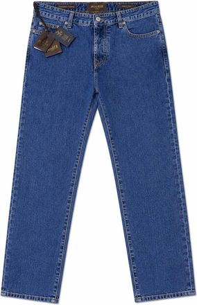 Moorer Mens Pavel Jeans In Light Denim