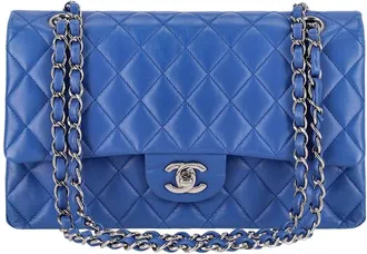 Chanel Diamond Quilted Medium Timeless Double Flap Bag (Authentic Pre-Loved)