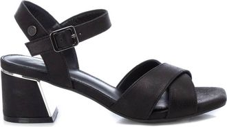 Xti Womens Block Heel Sandals 14144303 Black
