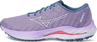 Mizuno WomenS Wave Inspire 19 Running Shoes In Wisteria China Blue