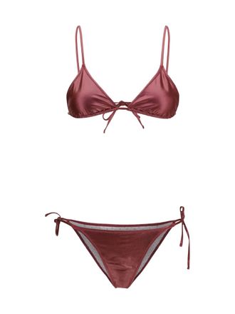 Kristina Ti Womens Swimsuit Metallic Passion Polyamide Swimwear Sea Clothing