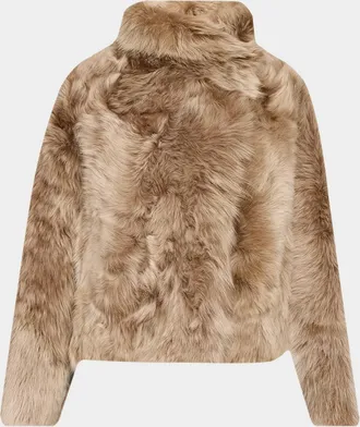 Yves Salomon Toscana Shearling Short Jacket