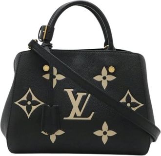 Louis Vuitton Pre-owned Monogram Empreinte Handbag - Dames - Vintage Handtas - Zwart - ONE Size - Leer - Vintage